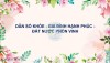 Dân số khỏe - gia đình hạnh phúc - đất nước phồn vinh