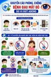 Khuyến cáo phòng, chống bệnh đau mắt đỏ do vi rút Adeno
