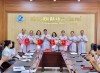 Bệnh viện đa khoa Cẩm Phả trao quyết định bổ nhiệm lại và thông báo công tác cán bộ cho lãnh đạo các khoa, phòng