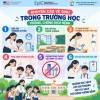 KHUYẾN CÁO VỆ SINH TRƯỜNG HỌC PHÒNG, CHỐNG DỊCH BỆNH