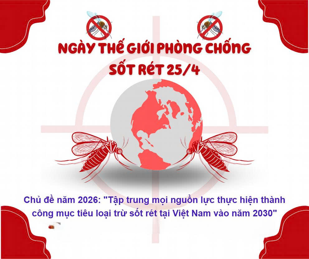 Hưởng ứng Ngày Thế giới phòng, chống sốt rét 25/4: QUẢNG NINH QUYẾT TÂM GIỮ VỮNG THÀNH QUẢ, HƯỚNG TỚI LOẠI TRỪ BỀN VỮNG SỐT RÉT VÀO NĂM 2030.