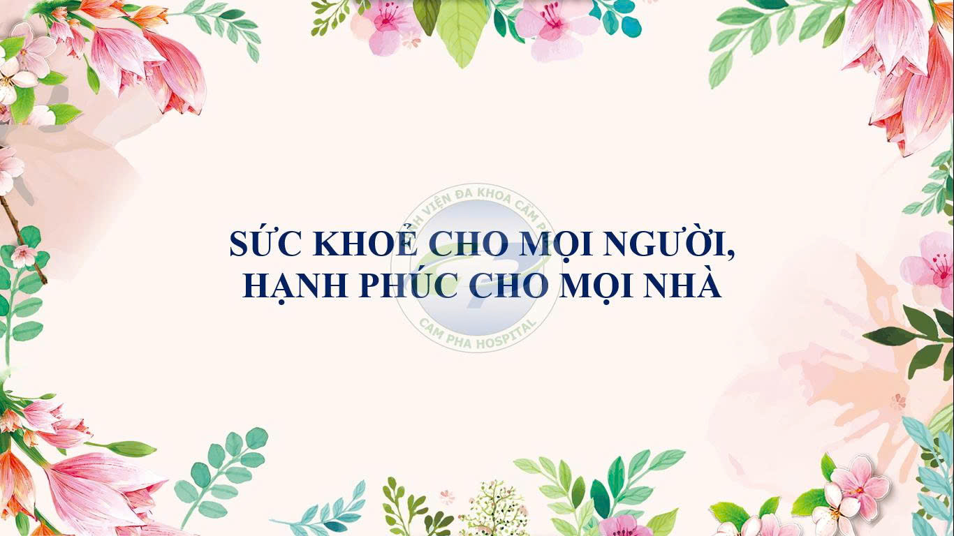Sức khỏe cho mọi người, hạnh phúc cho mọi nhà.