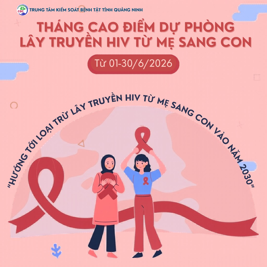 Hưởng ứng tháng hành động phòng, chống lây truyền HIV từ mẹ sang con: Chủ động xét nghiệm, điều trị sớm để bảo vệ thế hệ tương lai