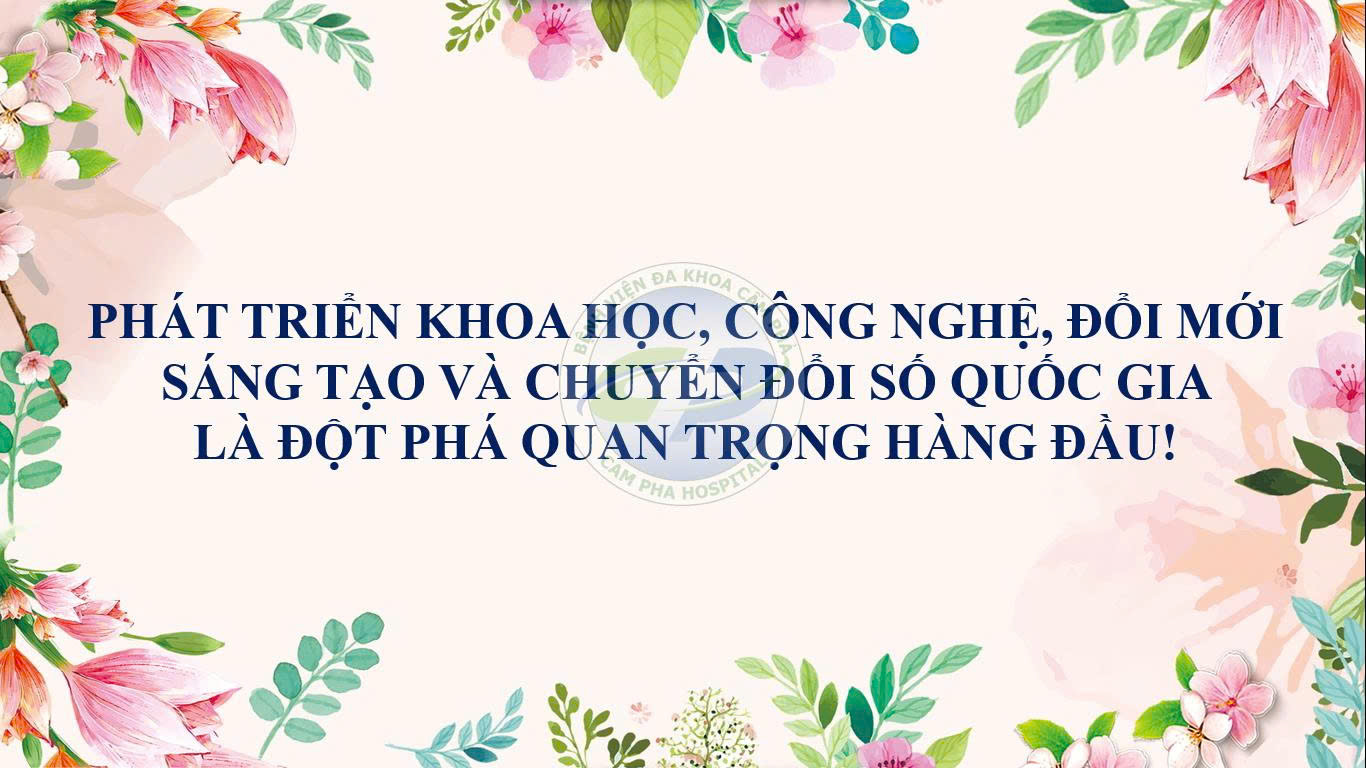 Phát triển khoa học, công nghệ, đổi mới sáng tạo và chuyển đổi số quốc gia là đột phá quan trọng hàng đầu!