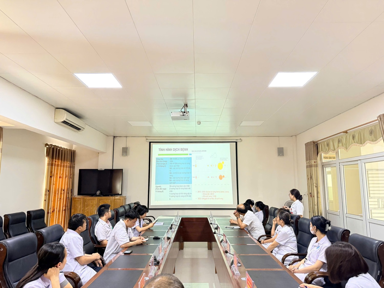 Bệnh viện đa khoa Cẩm Phả: Cập nhật kiến thức khoa học trong chẩn đoán và điều trị Virus EBOLA