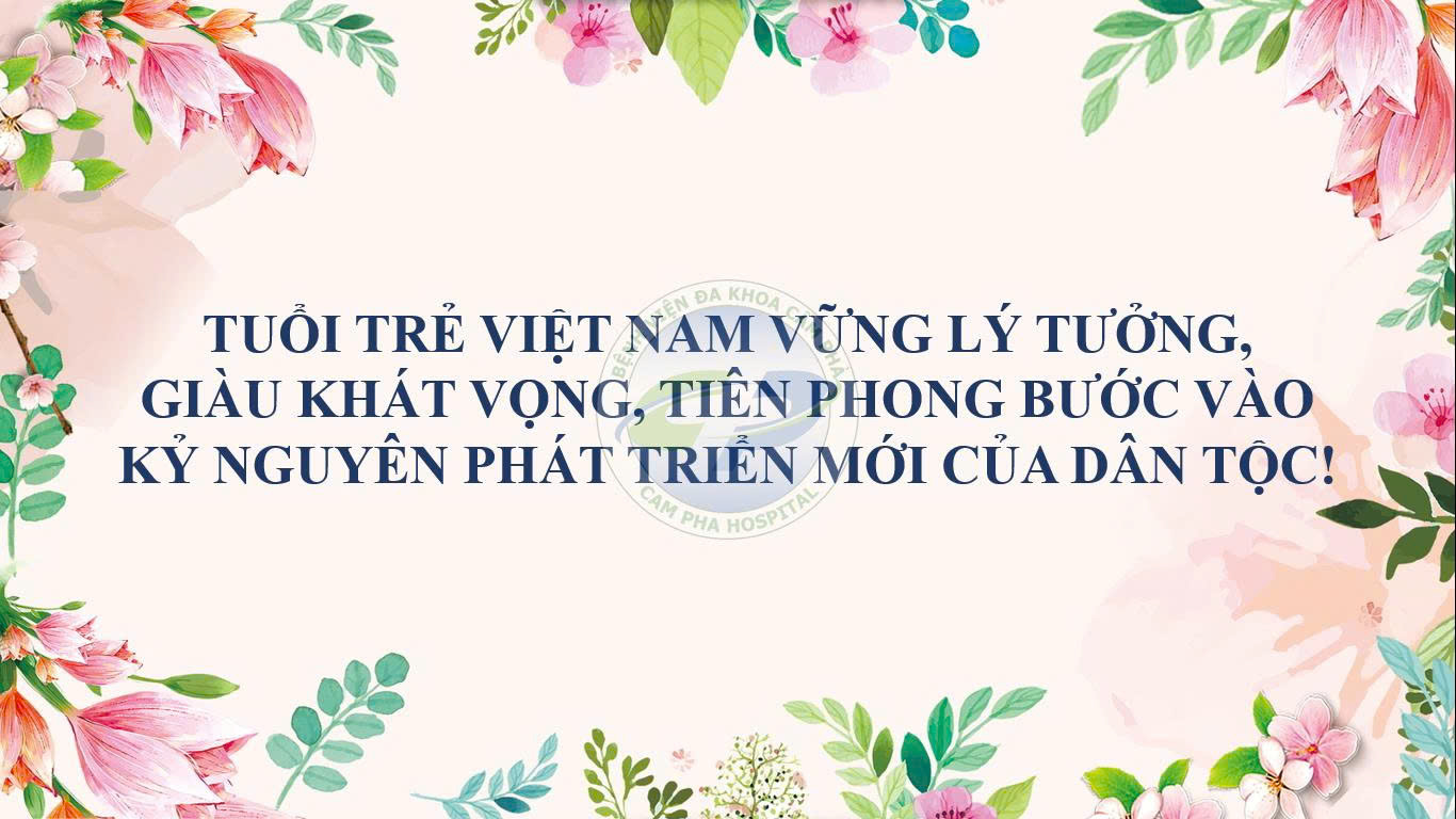 Tuổi trẻ Việt Nam vững lý tưởng, giàu khát vọng, tiên phong bước vào kỷ nguyên phát triển mới của dân tộc!