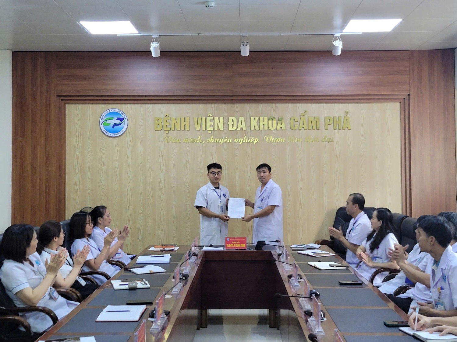 Bệnh viện đa khoa Cẩm Phả chào đón Bác sĩ trẻ đầy triển vọng